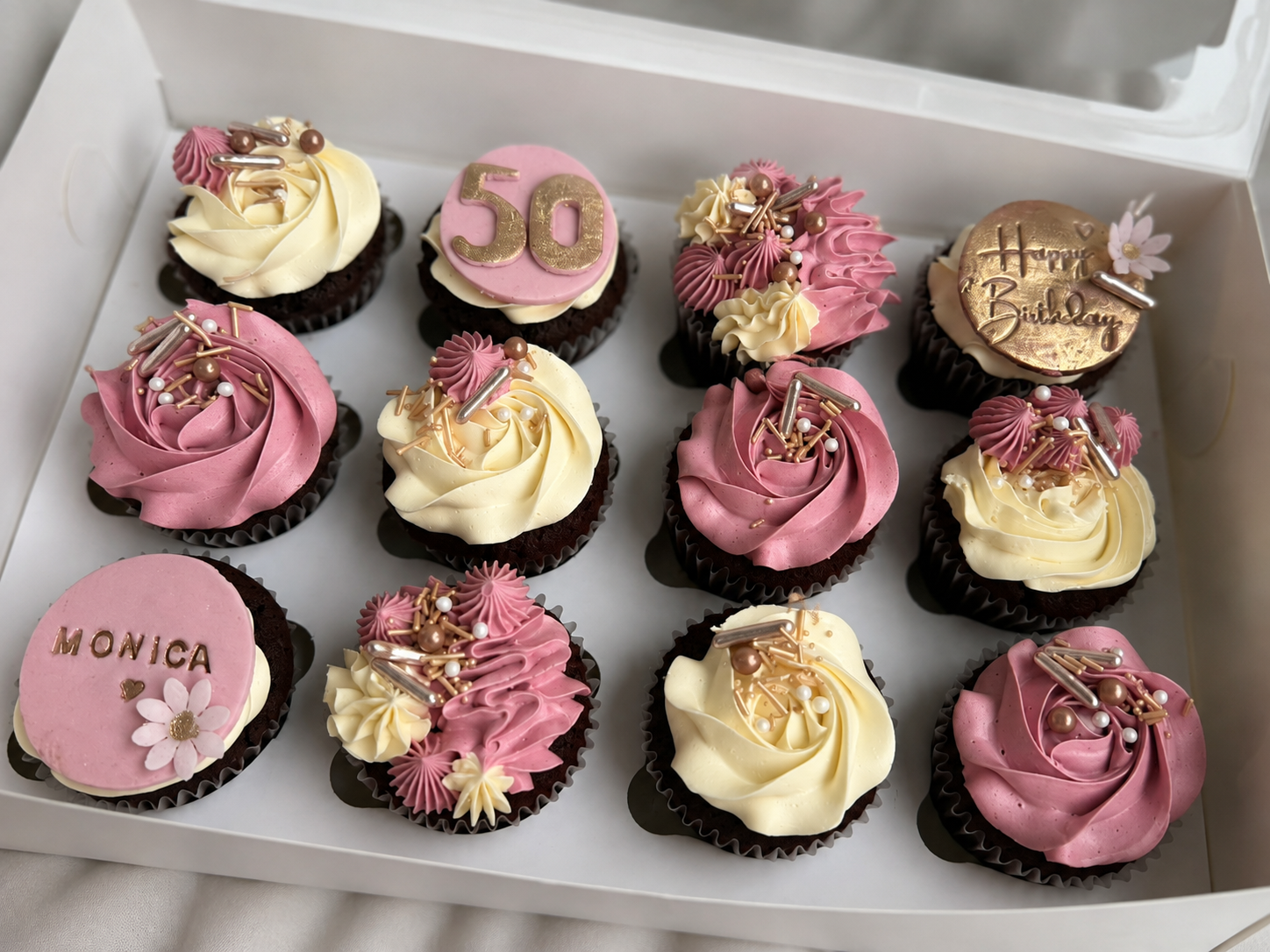 Bogotá – Cupcakes Glam Rose.