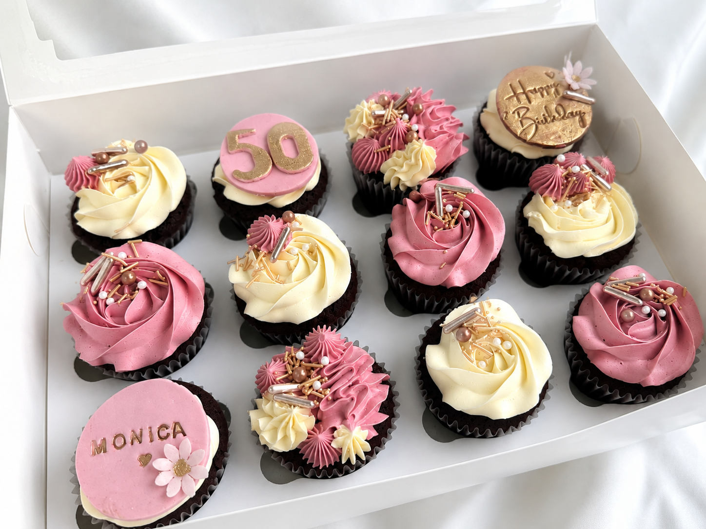 Bogotá – Cupcakes Glam Rose.