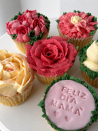 Cupcakes flores dia de la madre Regalo 