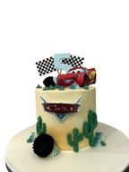 Torta Cars en crema 1 piso