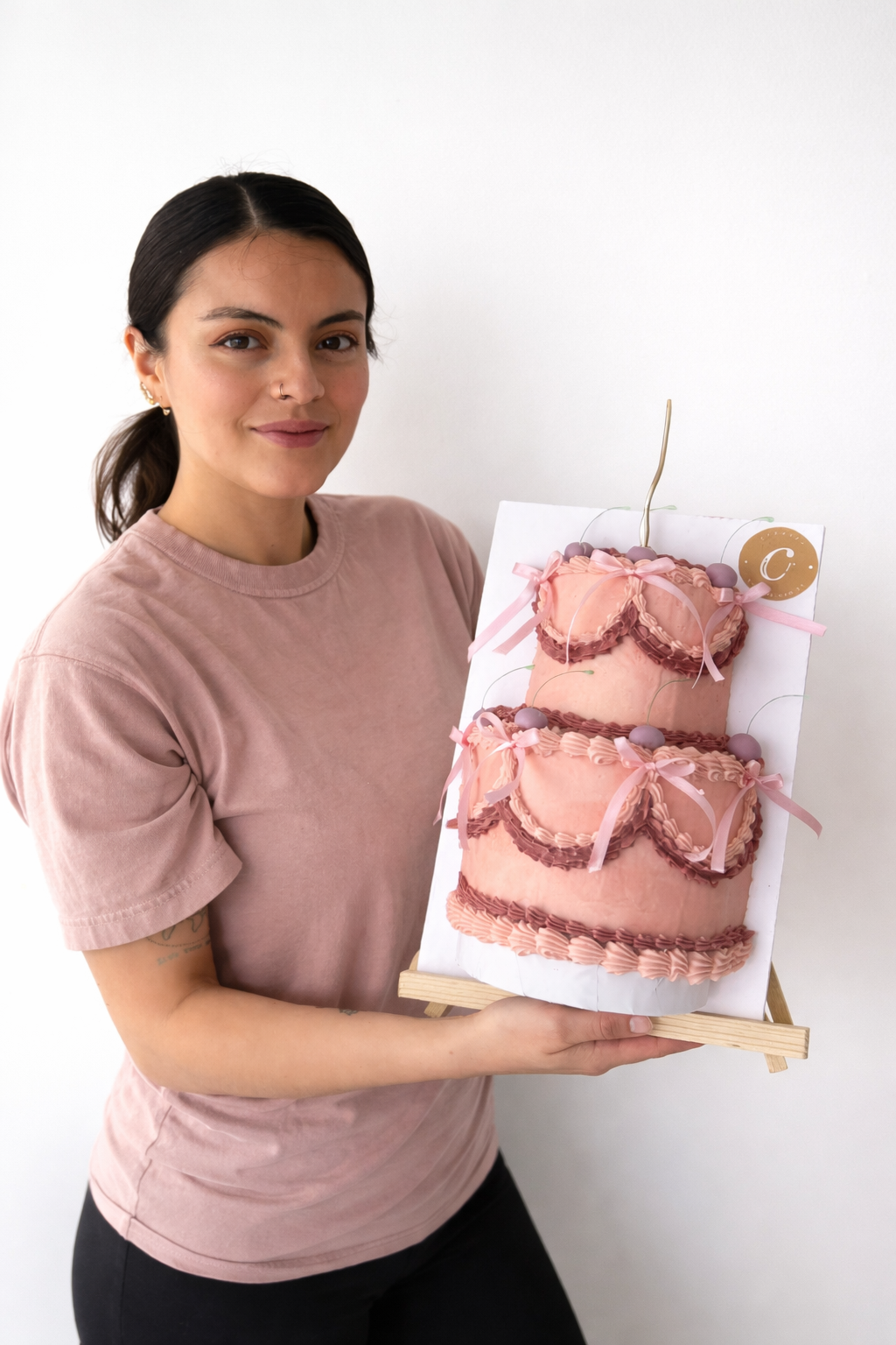Torta en cuadro