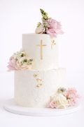 Torta Bautizo crema