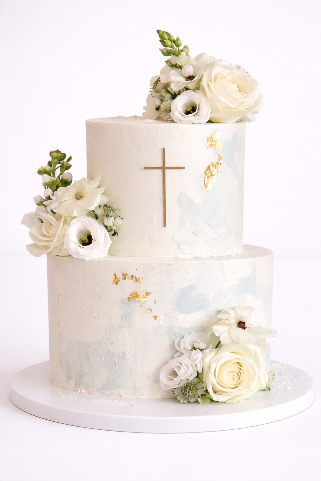 Torta Bautizo crema