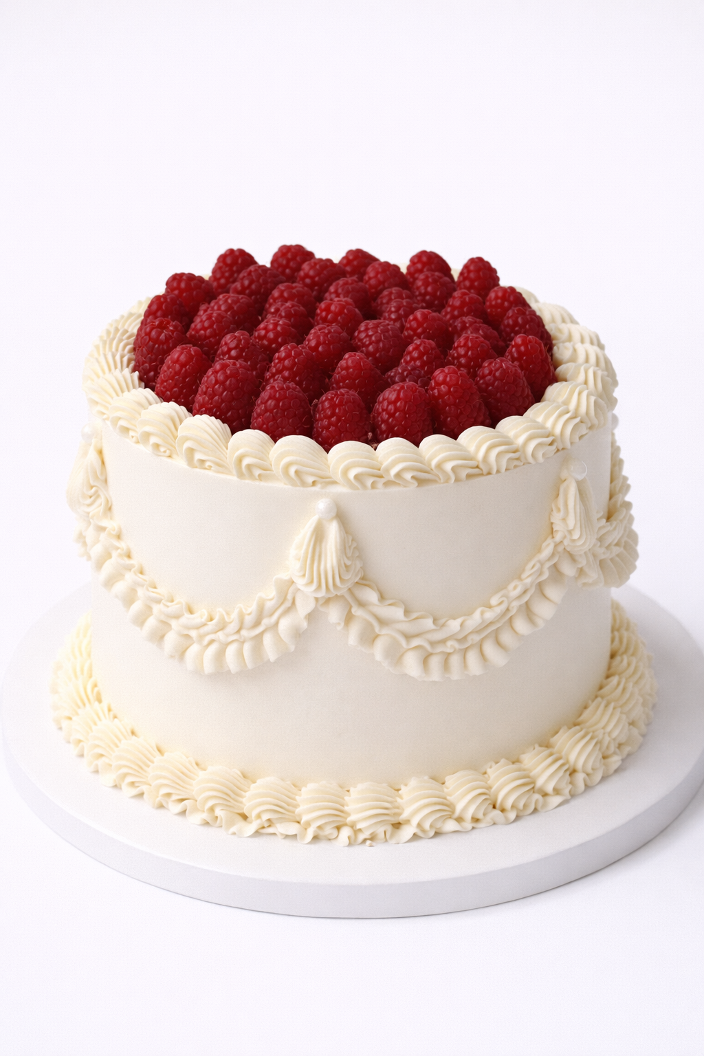 Torta Clasica con frambuesas Bogotá