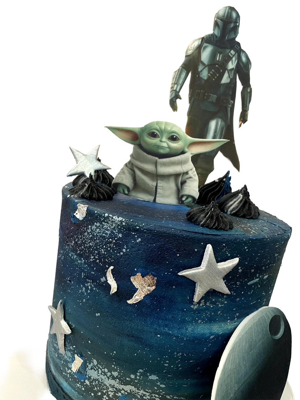 Torta Mandalorian crema Bogotá