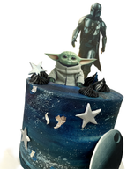 Torta Mandalorian crema Bogotá