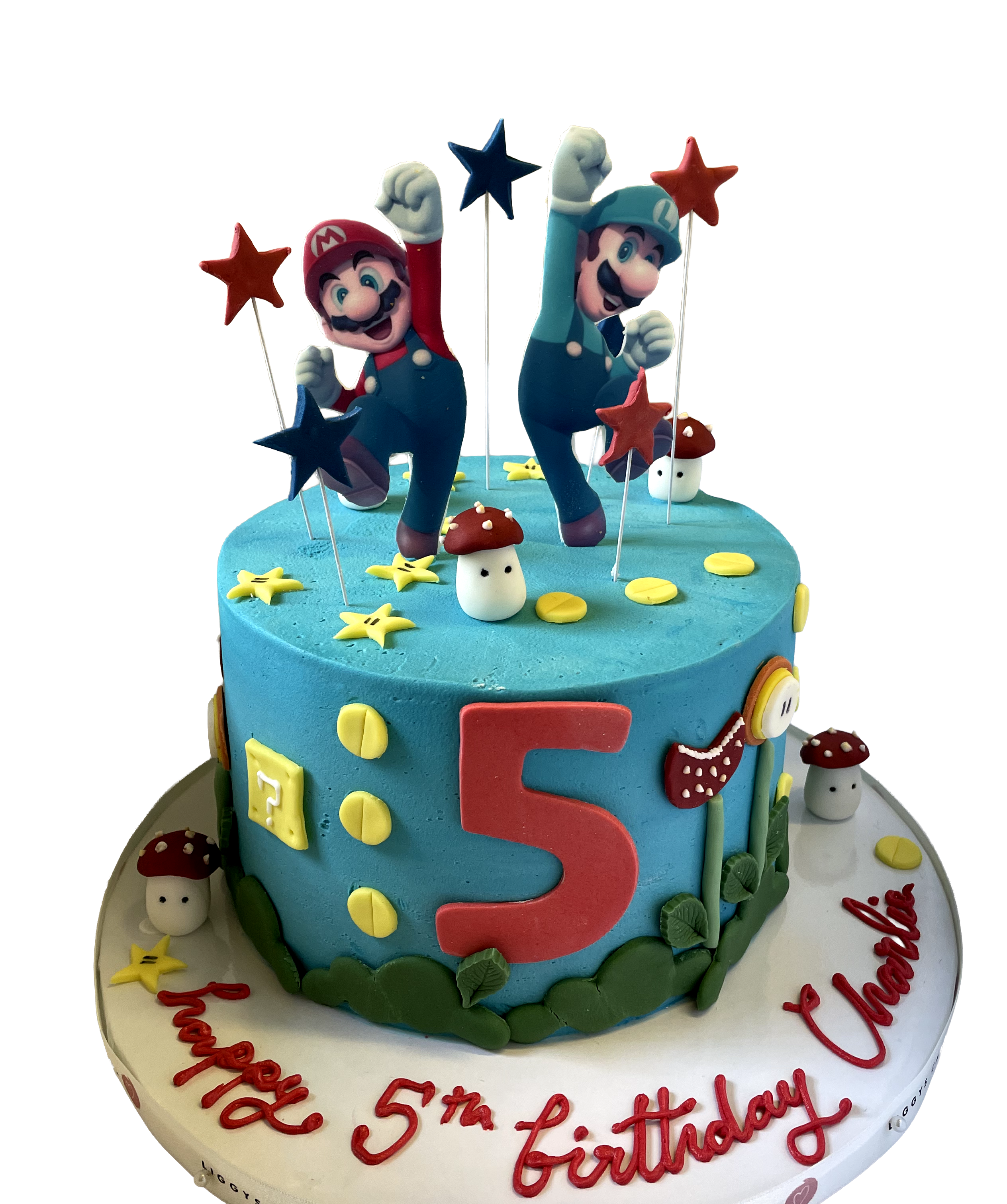 Torta Mario Bros crema Bogotá