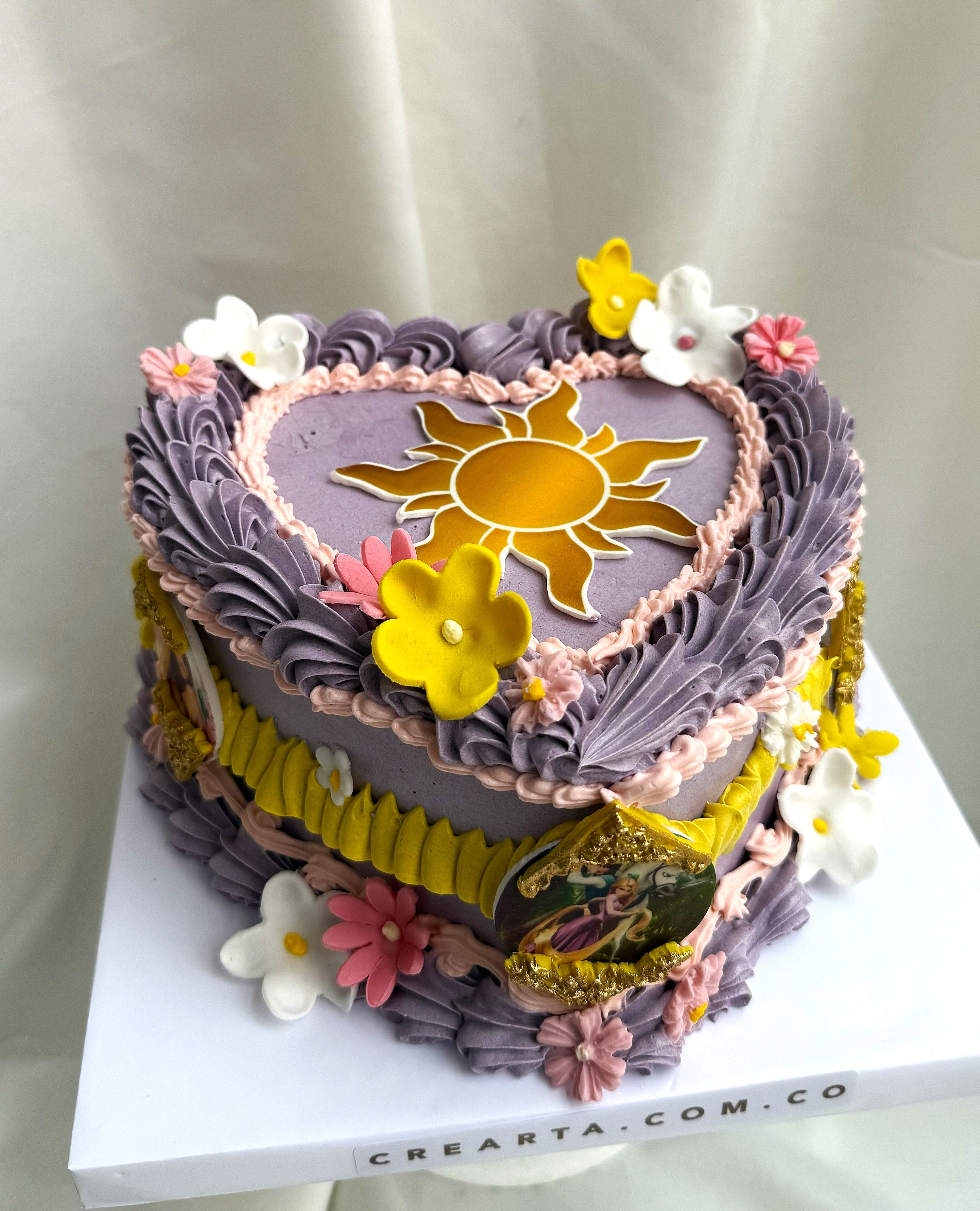 Torta Rapunzel Encantada