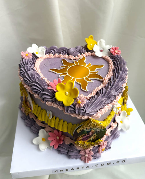 Torta Rapunzel Encantada