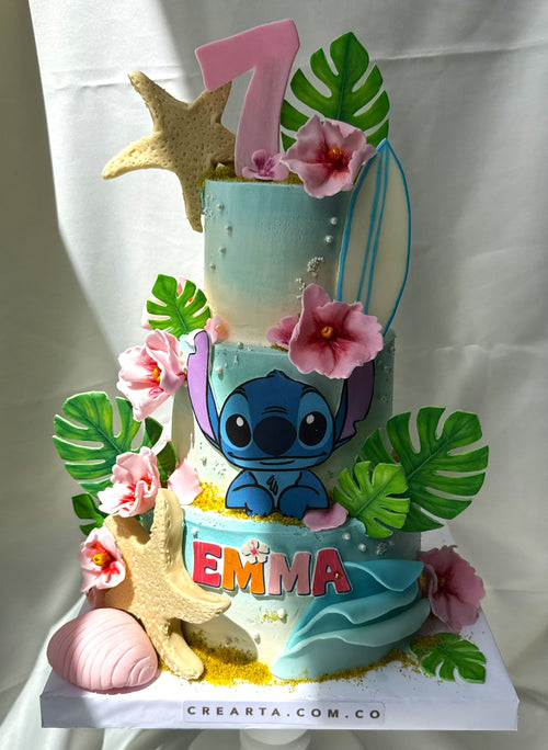 Torta Stitch en Bogotá 