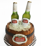 Torta cerveza stella 
