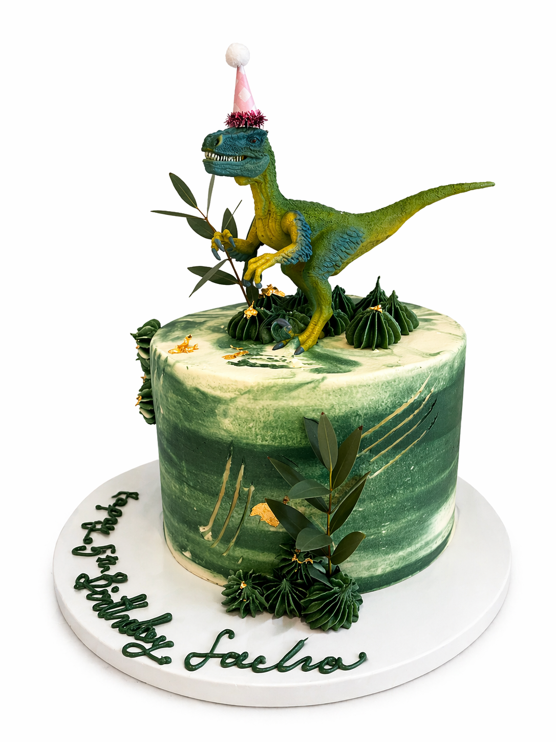 Torta dinosaurio en crema Bogotá