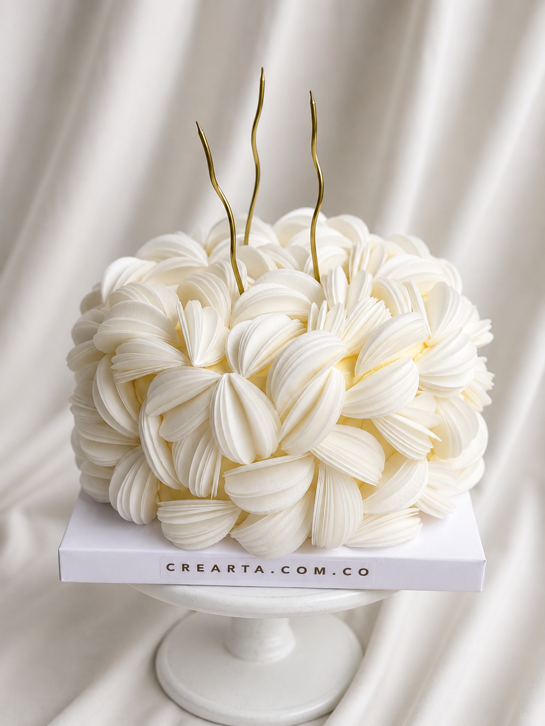Torta elegante y en tendencia papel de arroz  Bogota 