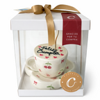 Taza en ceramica con torta  Regalos Bogotá , Pasteleria personalizada 