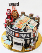 Torta la casa de papel