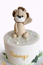 Torta leon en fondant