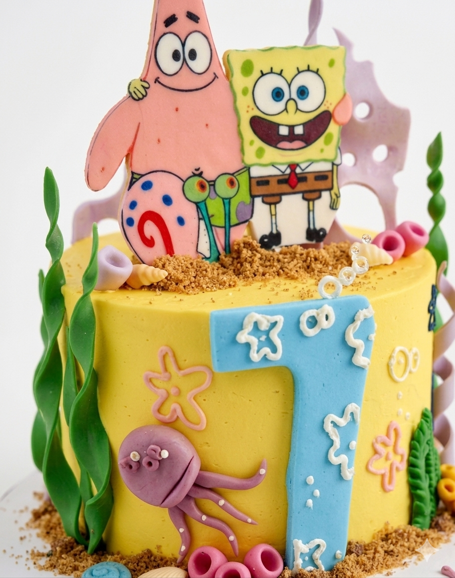 Torta bob esponja Bogotá 