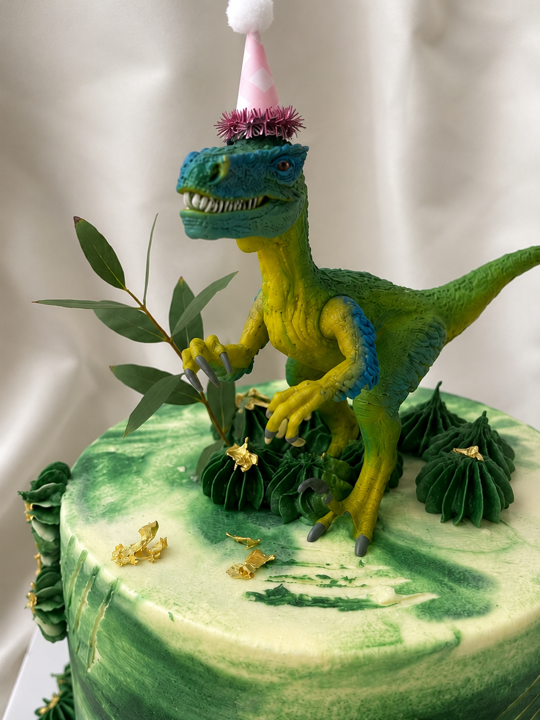 Torta de dinosaurio en Bogotá 