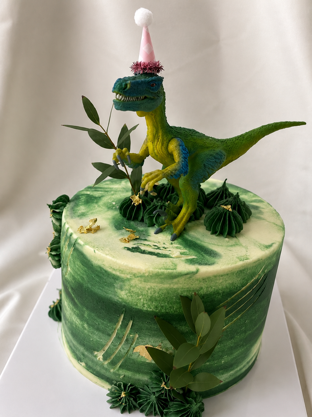 Torta de dinosaurio en Bogotá 