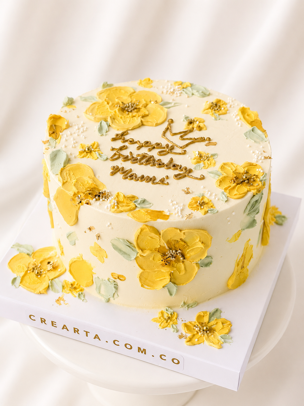 Torta con Flores en Bogotá 