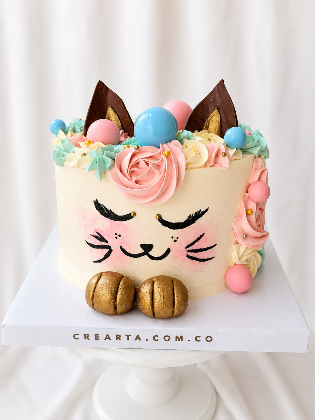 Torta Gato crema Bogotá