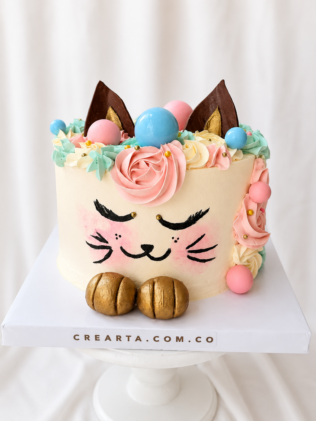 Torta Gato crema Bogotá