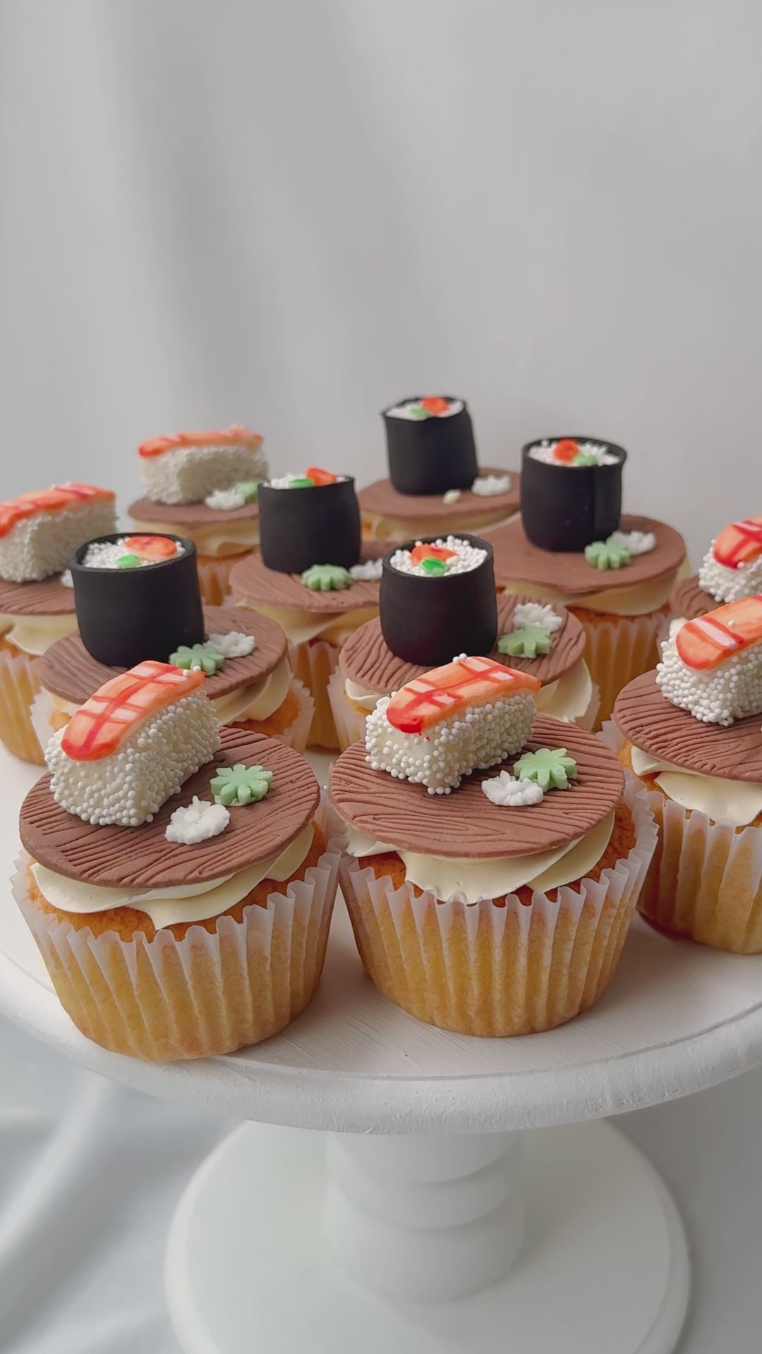 Cupckaes sushi personalizados Bogotá
