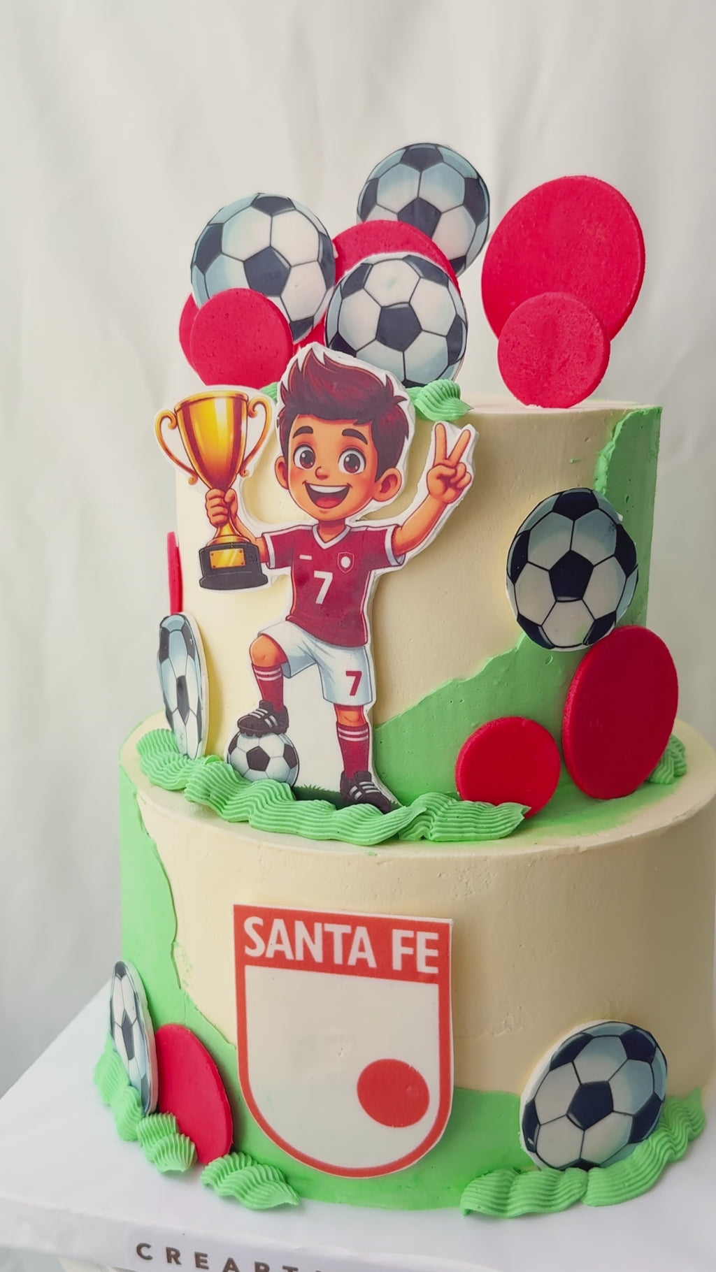 Torta  Futbol Pequeño Campeón Bogotá