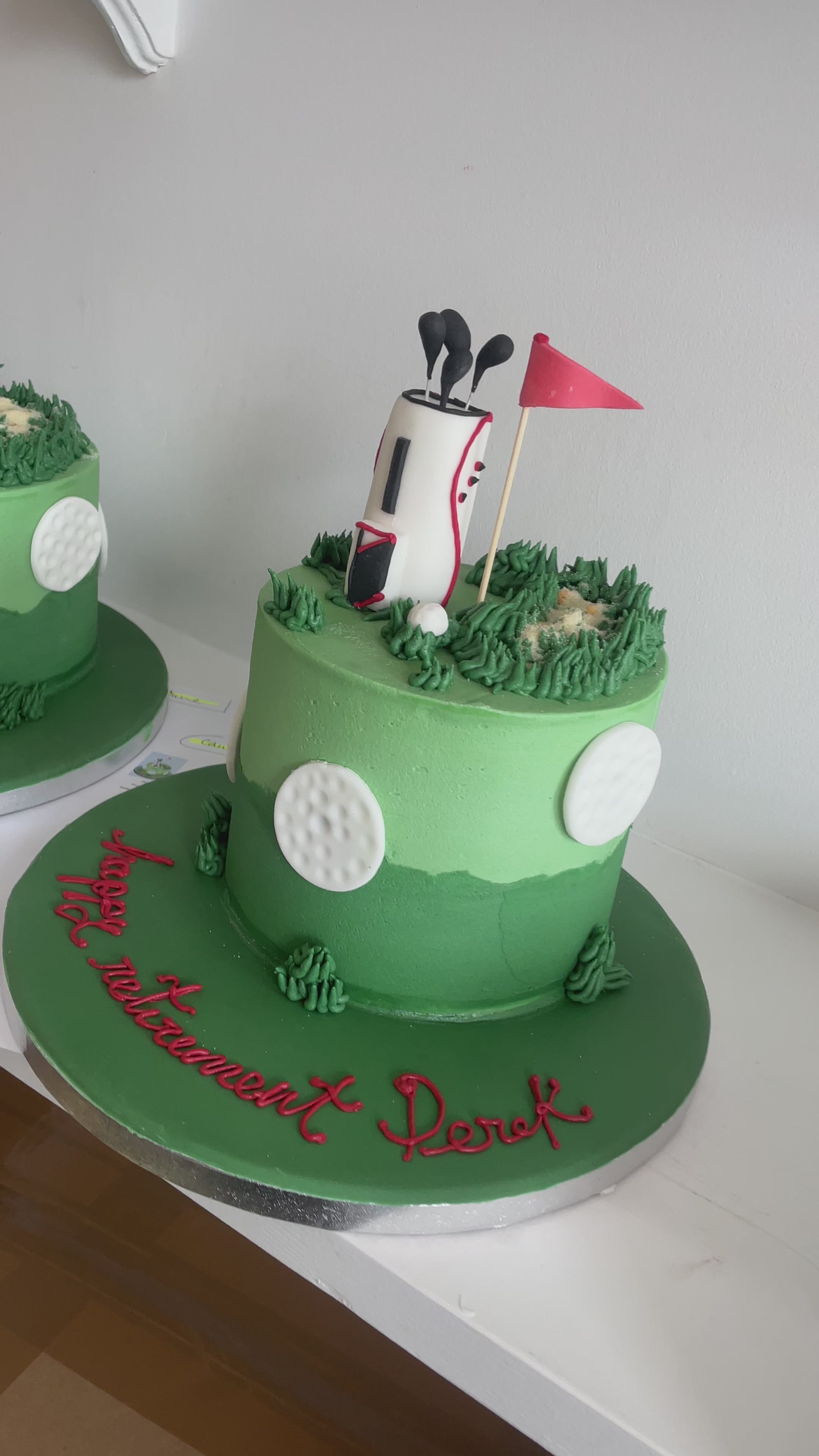 Torta Golf en crema 