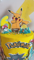 Torta Pikachu en crema