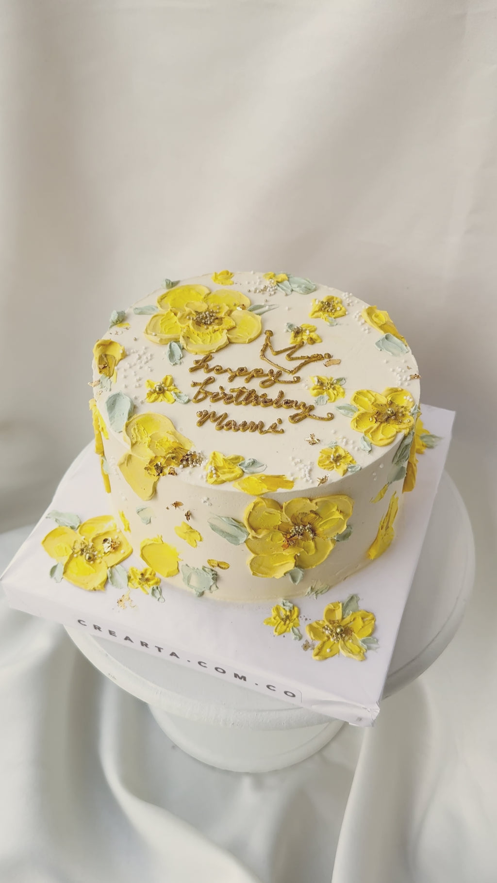 Torta con Flores en Bogotá 