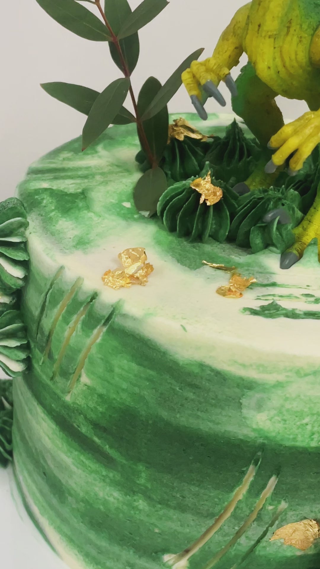 Torta de dinosaurio en Bogotá 