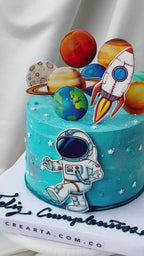 Torta de astronauta  Bogota 