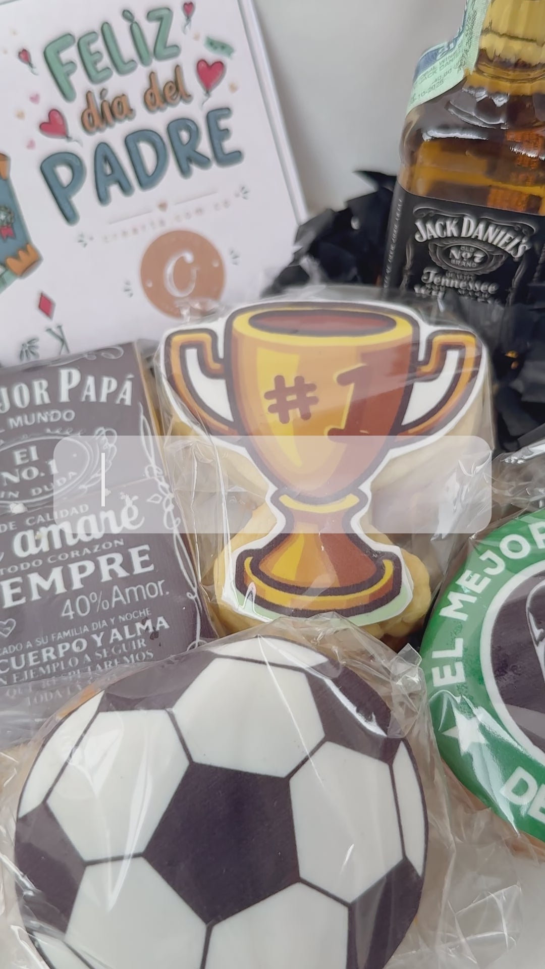 Regalo Caja de galletas para papá en Bogotá