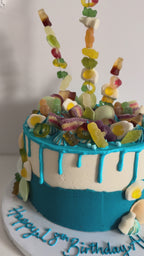 Torta Gomas azul