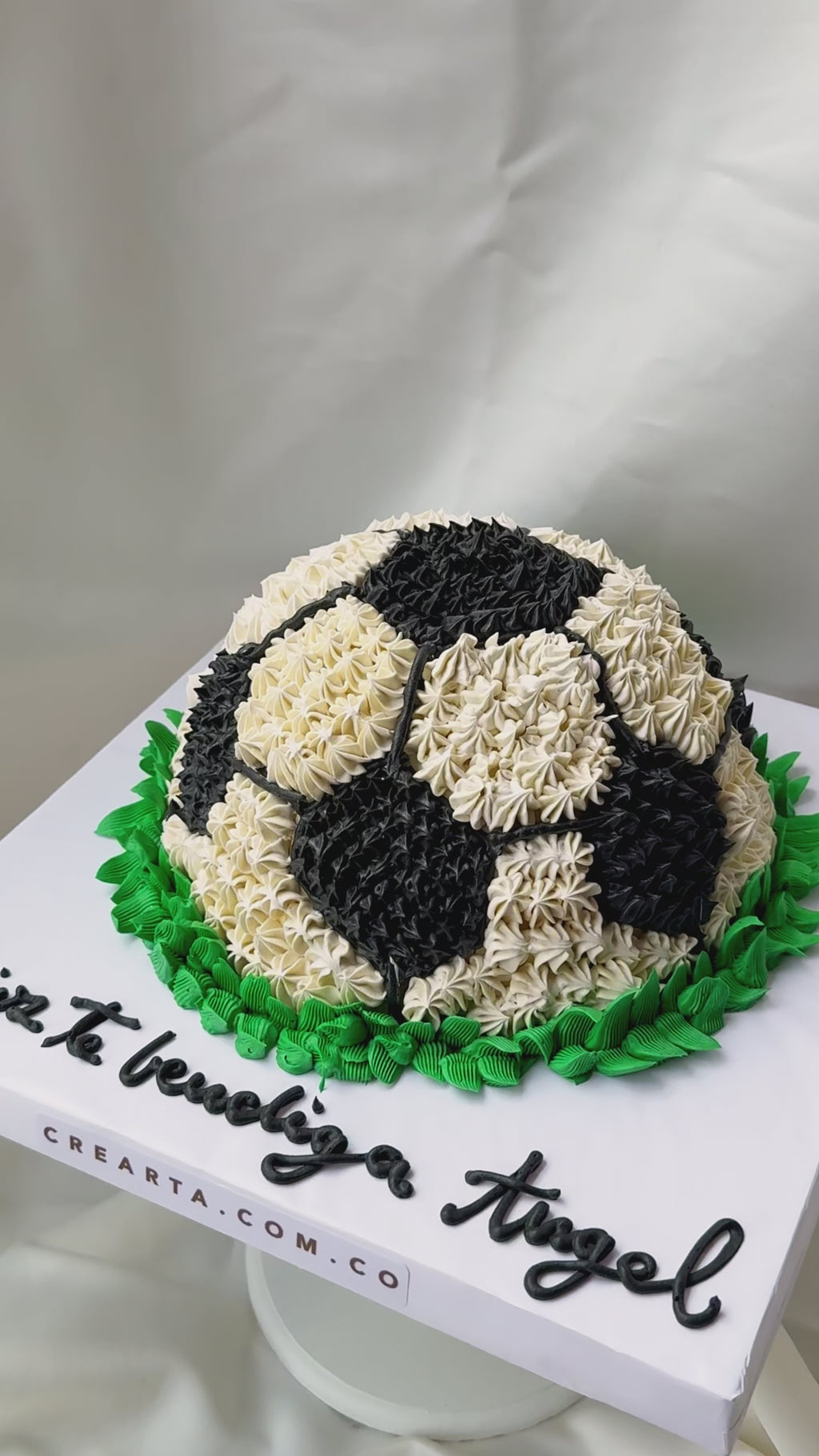 Torta balon de futbol 